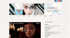 Desktop Screenshot of moniquebrumby.com